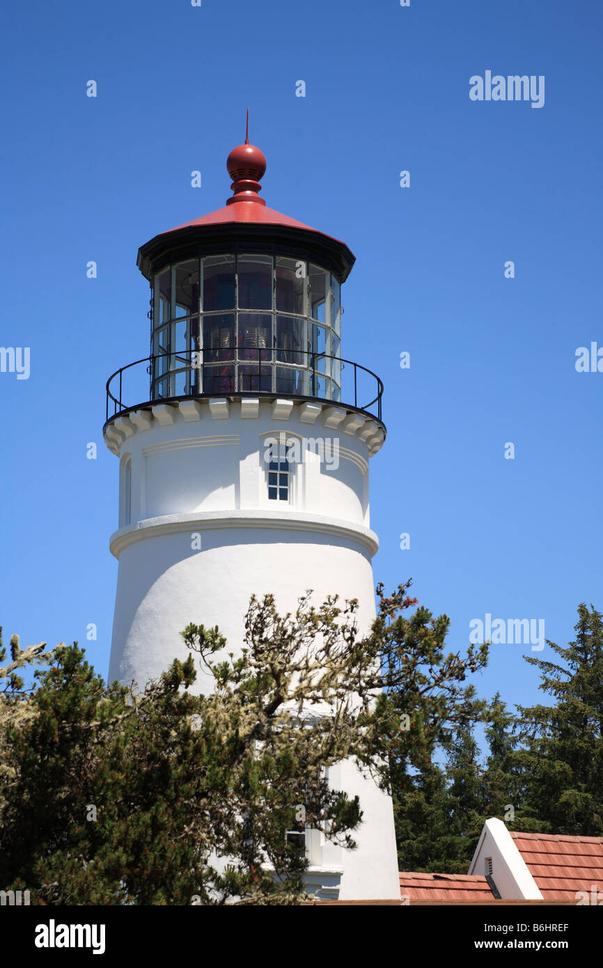 Umpqua River Lighthouse, Winchester Bay, Oregon, USA Stock Photo Alamy