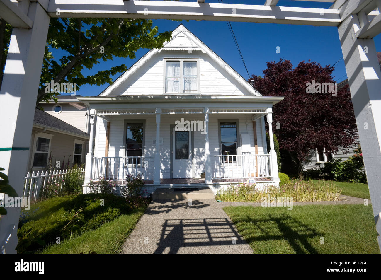 The David House. One the oldest remaining homes in Florence, Oregon