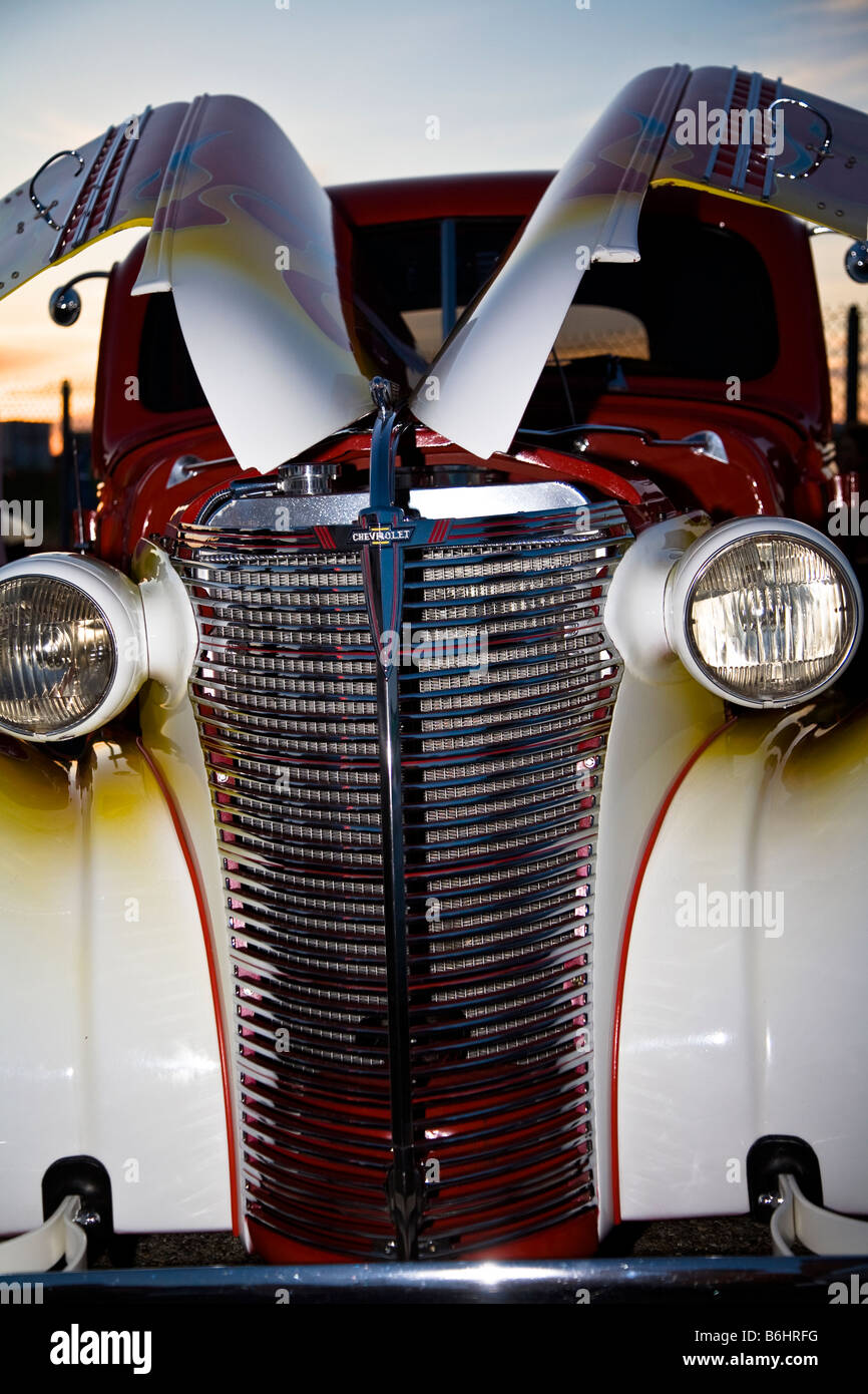 1934 Chevrolet at the Hot Rod meeting at the Hot Rod Cafe, Post Falls
