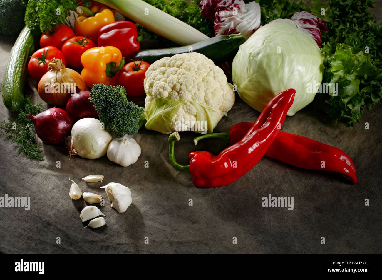 Various vegetables Stock Photo