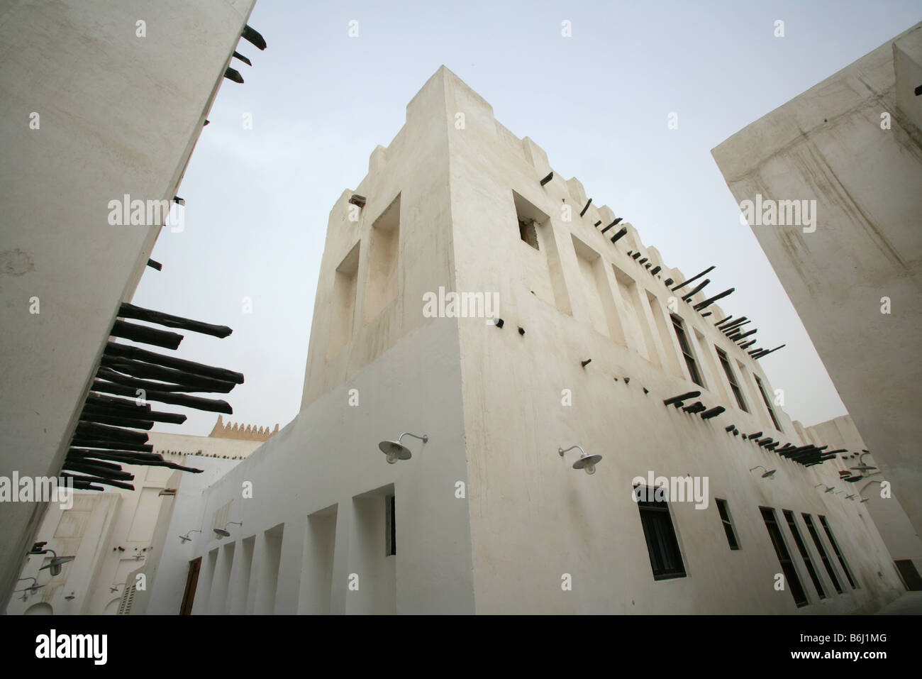 Qatar Doha Traditional Architecture Old Hi-res Stock Photography And ...