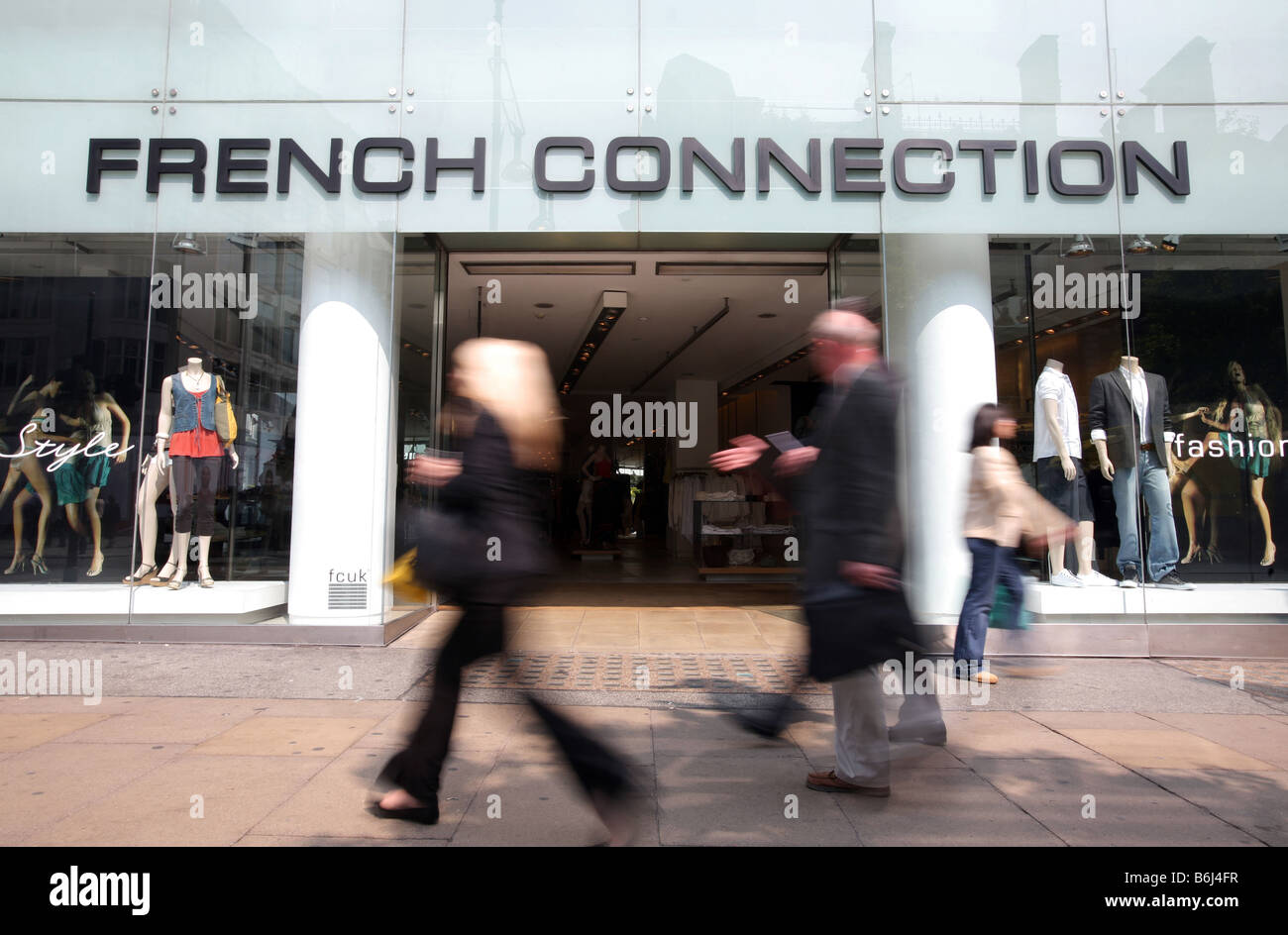French Connection store Oxford Street London Stock Photo Alamy