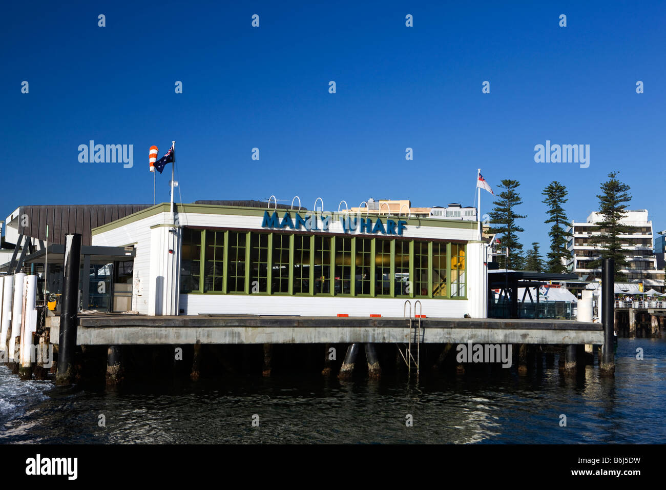 Manly Wharf Manly New South Wales Australia Stock Photo