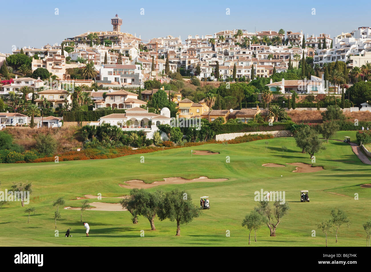 Mijas costa del sol golf course hi-res stock photography and images - Alamy