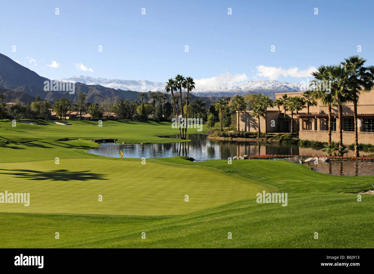 Indian Wells Golf Resort near Palm Springs California Stock Photo Alamy