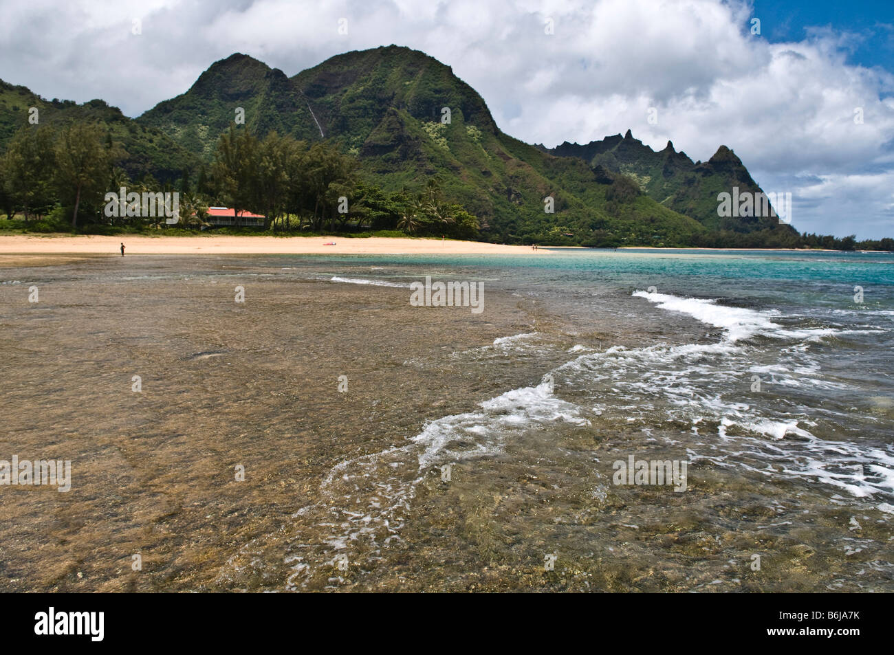 Tunnels (Makua) Beach, Haena, Kauai, Hawaii Stock Photo Alamy