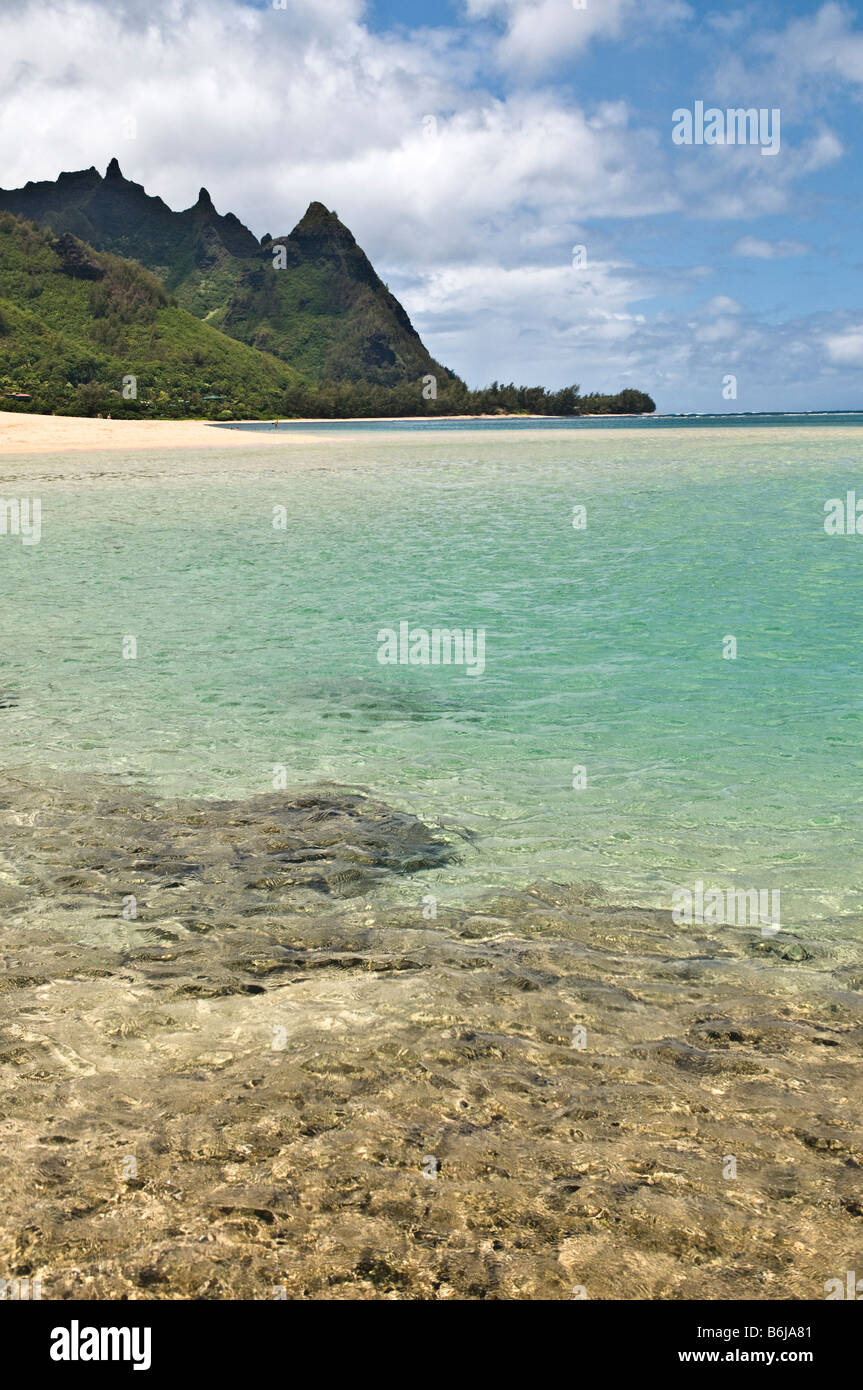 Tunnels (Makua) Beach, Haena, Kauai, Hawaii Stock Photo Alamy