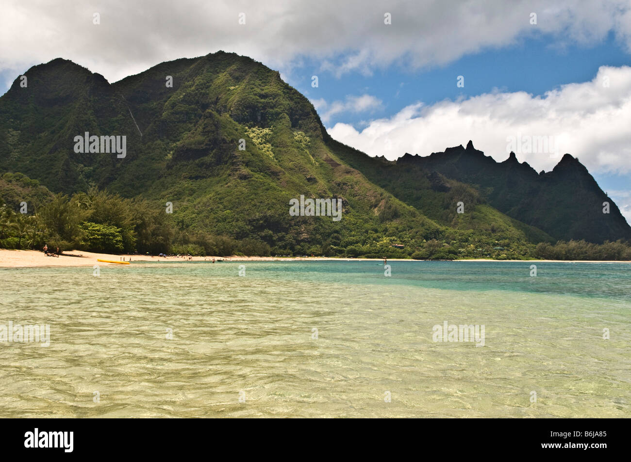Tunnels (Makua) Beach, Haena, Kauai, Hawaii Stock Photo Alamy