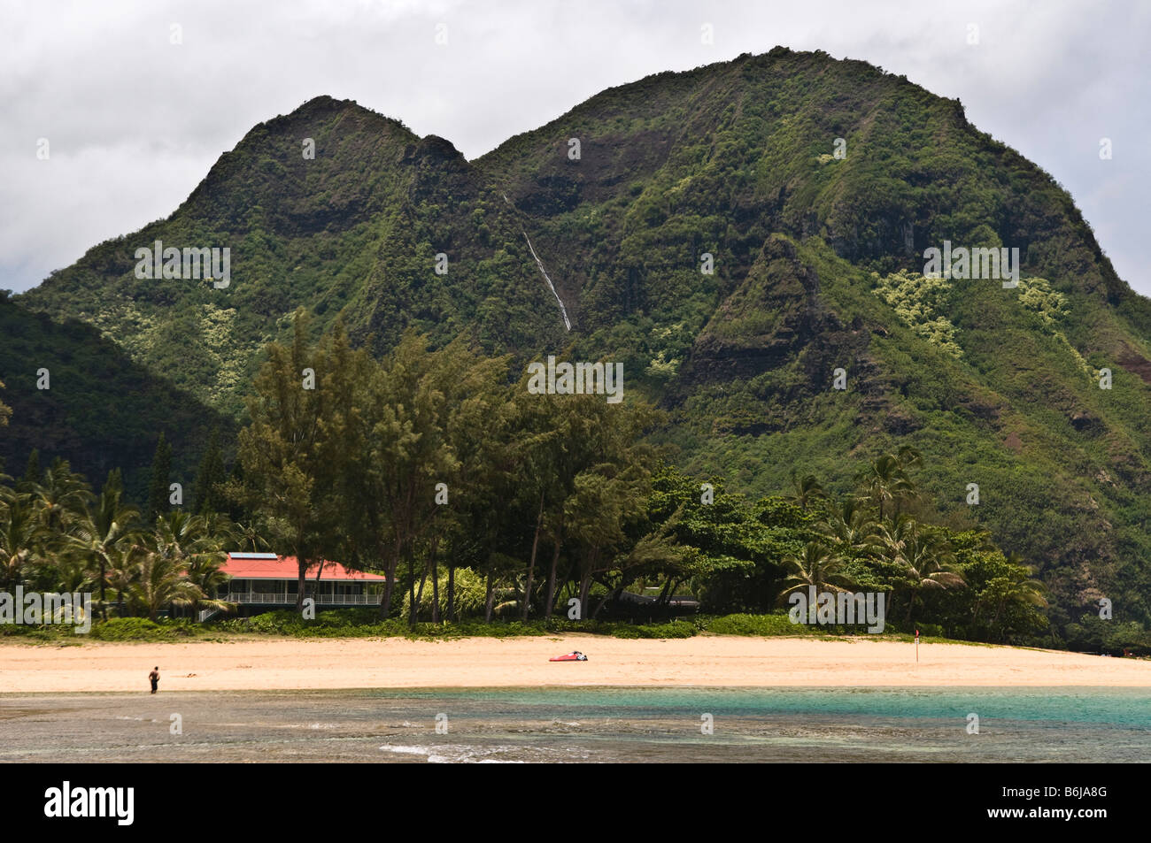 Tunnels (Makua) Beach, Haena, Kauai, Hawaii Stock Photo Alamy