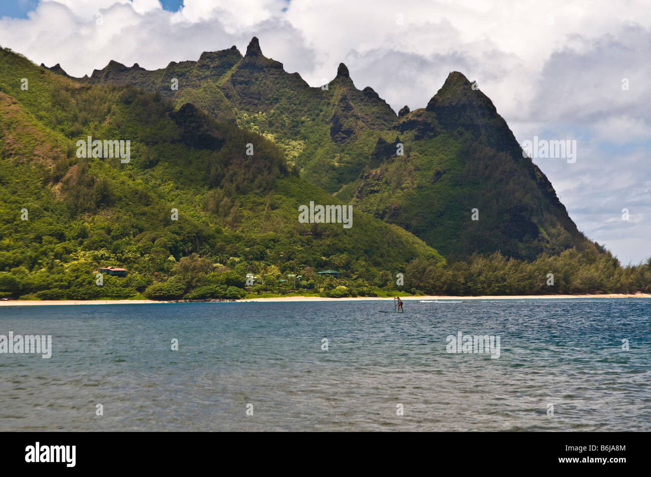 Tunnels (Makua) Beach, Haena, Kauai, Hawaii Stock Photo Alamy
