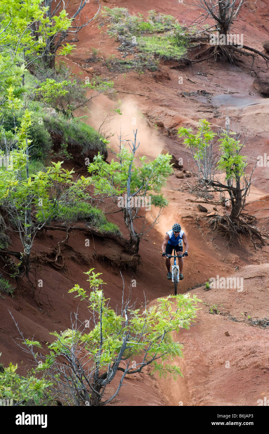 Waimea canyon bike hires stock photography and images Alamy