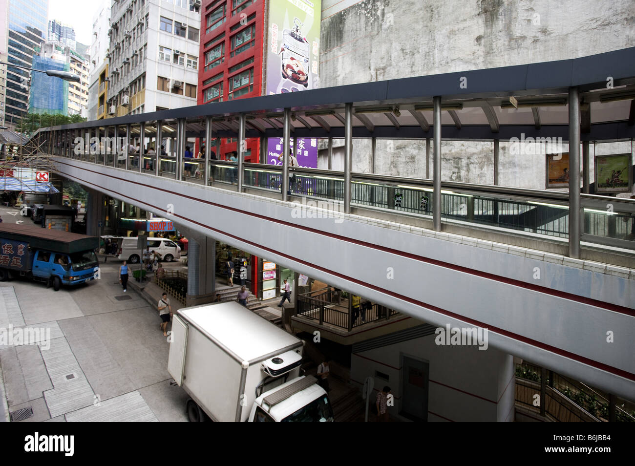 central mid levels escalator hong kong