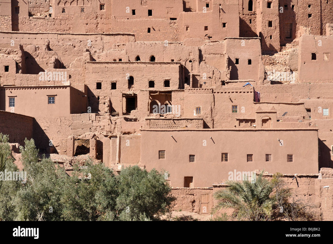 The Kasbah of Ait Benhaddou, Morocco Africa Stock Photo