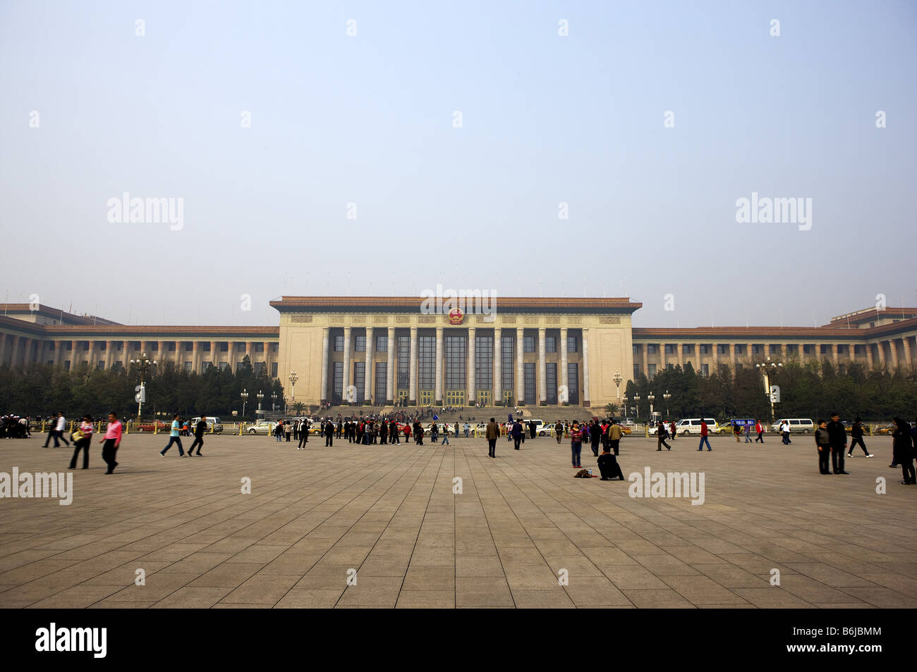 China Beijing The Great Hall of the People Stock Photo