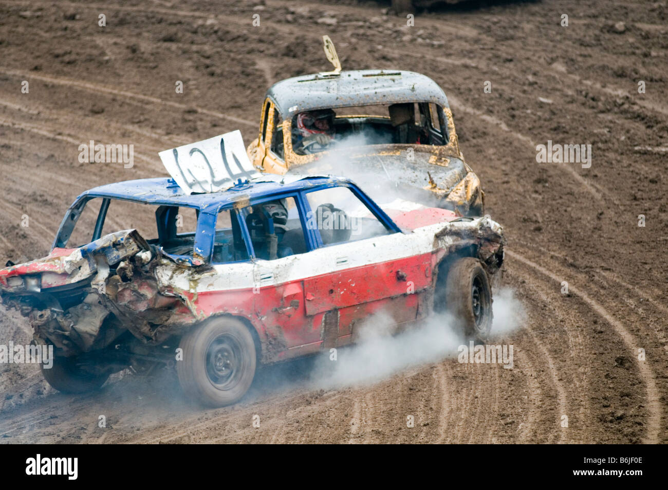 banger racing demolition derby destruction car crash crashing wreck
