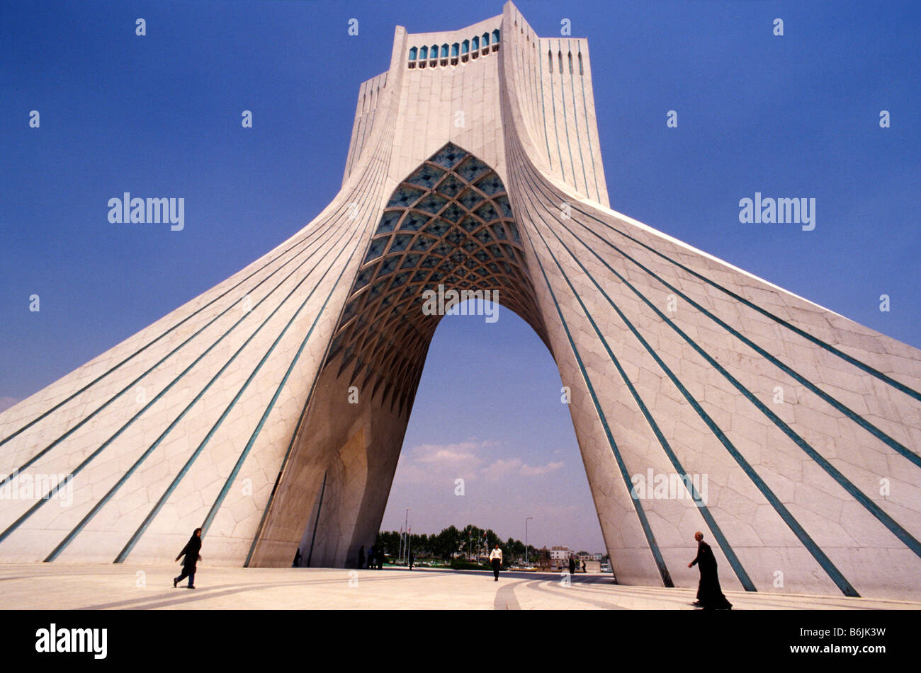 Iran, Tehran, Azadi Tower Stock Photo - Alamy