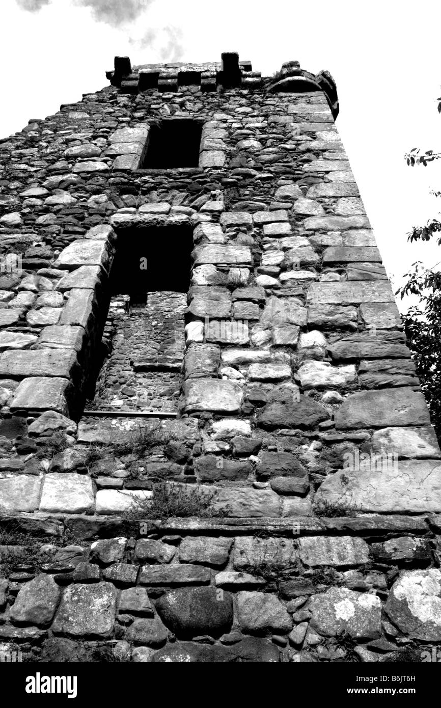 Castle Campbell otherwise known as Castle Gloom, Dollar, Scotland Stock