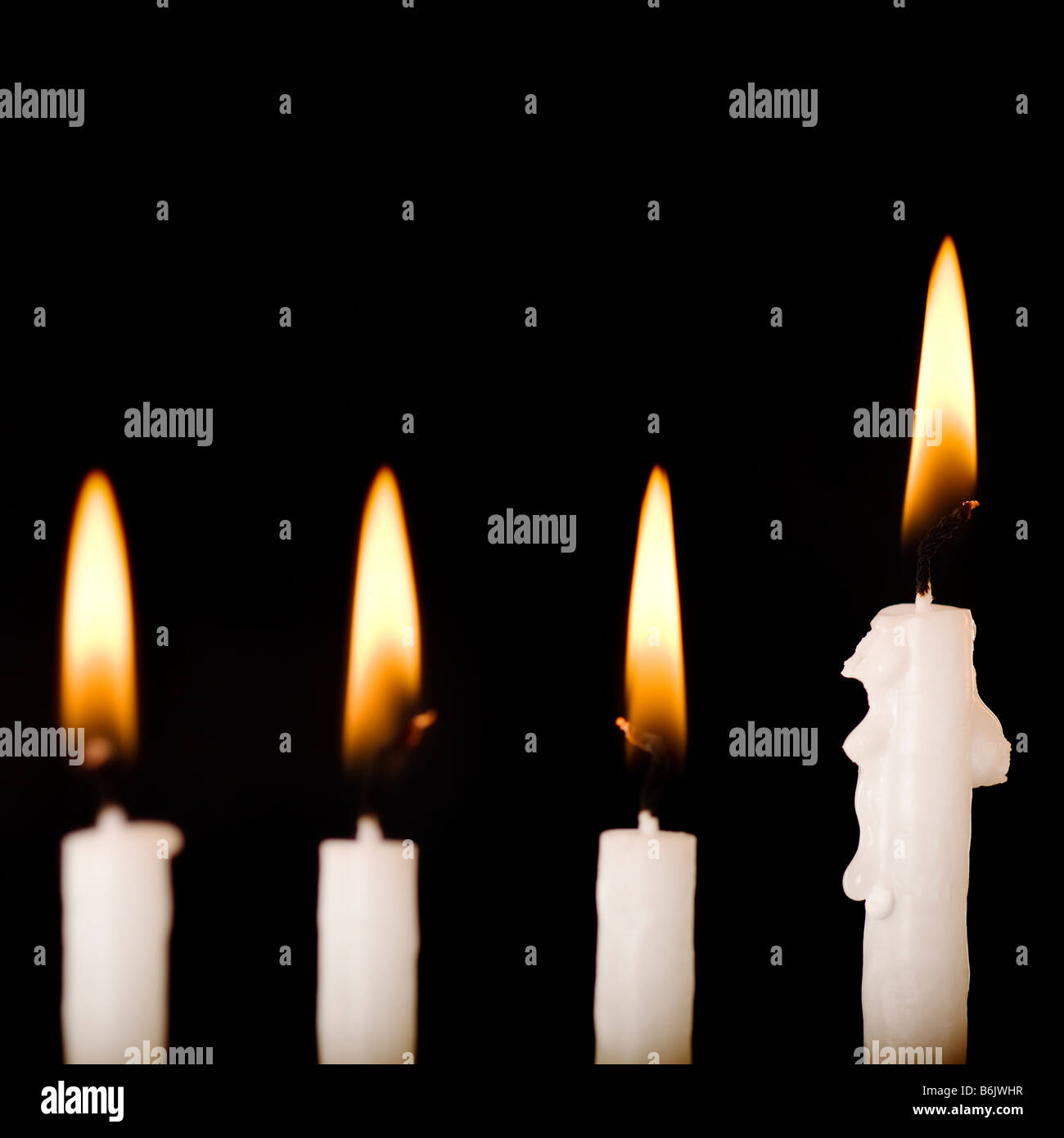 Candles on black hires stock photography and images Alamy