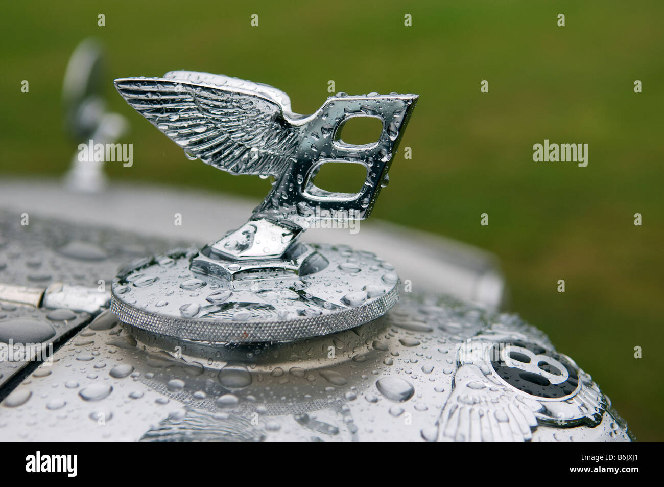 Motif and logo of Bentley car Stock Photo