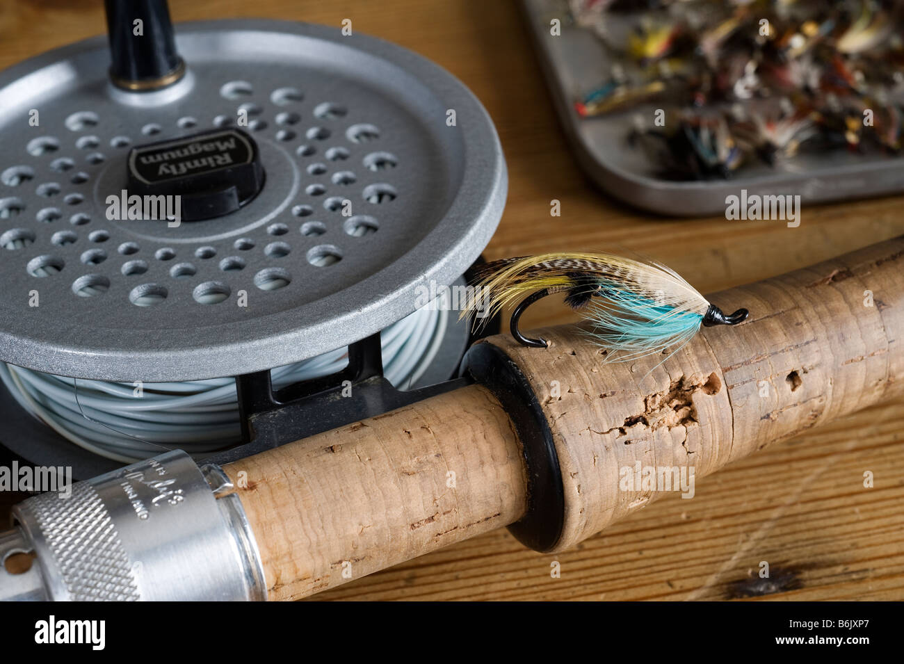 Salmon flies hi-res stock photography and images - Alamy