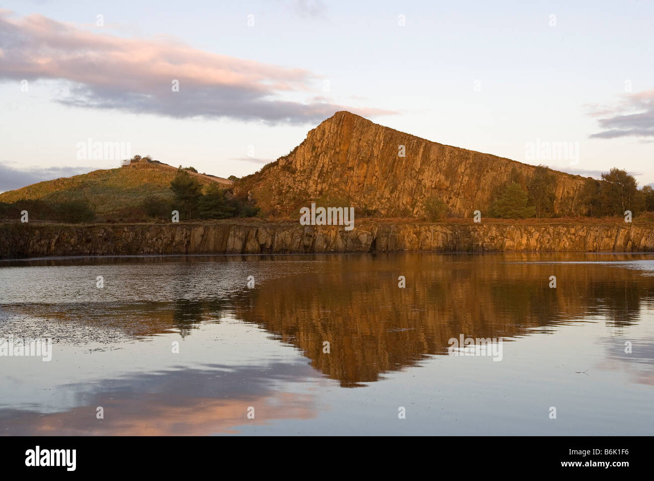 Hadrian s Wall Lake District Cumbria UK Stock Photo Alamy