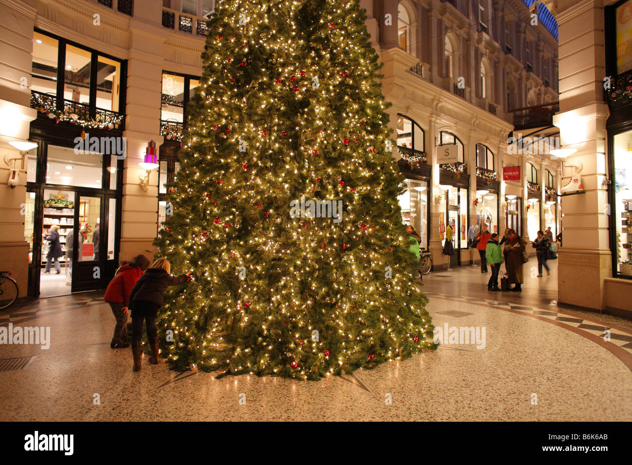 Netherlands Hague Passage Shopping Mall Stock Photos &amp; Netherlands