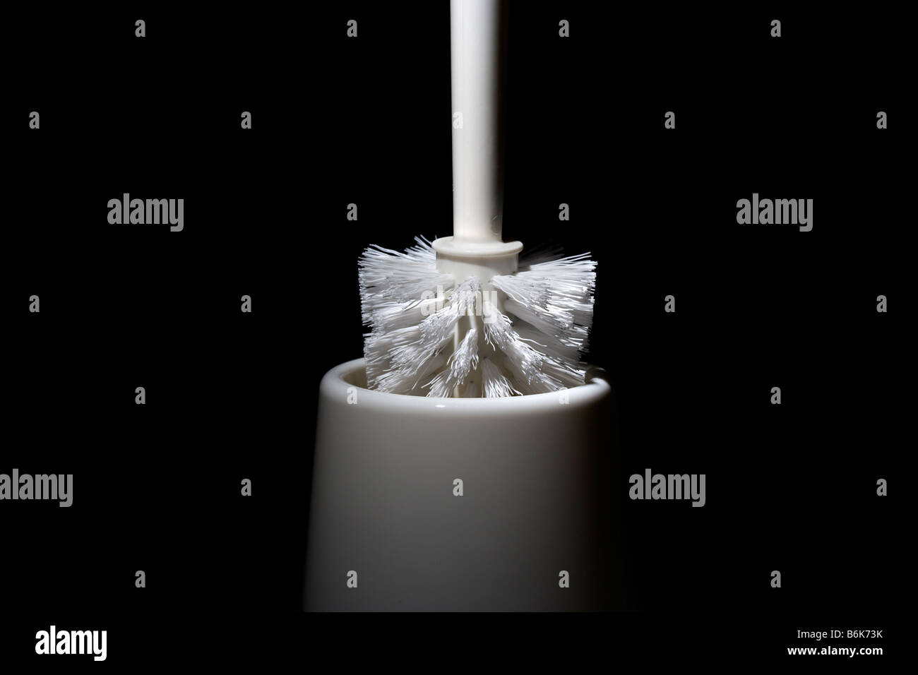 Detail from a toilet brush Stock Photo