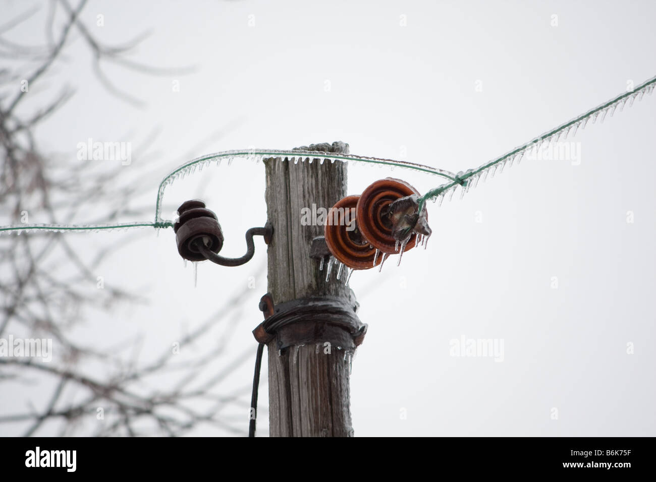 Snow storm power outage hi-res stock photography and images - Alamy
