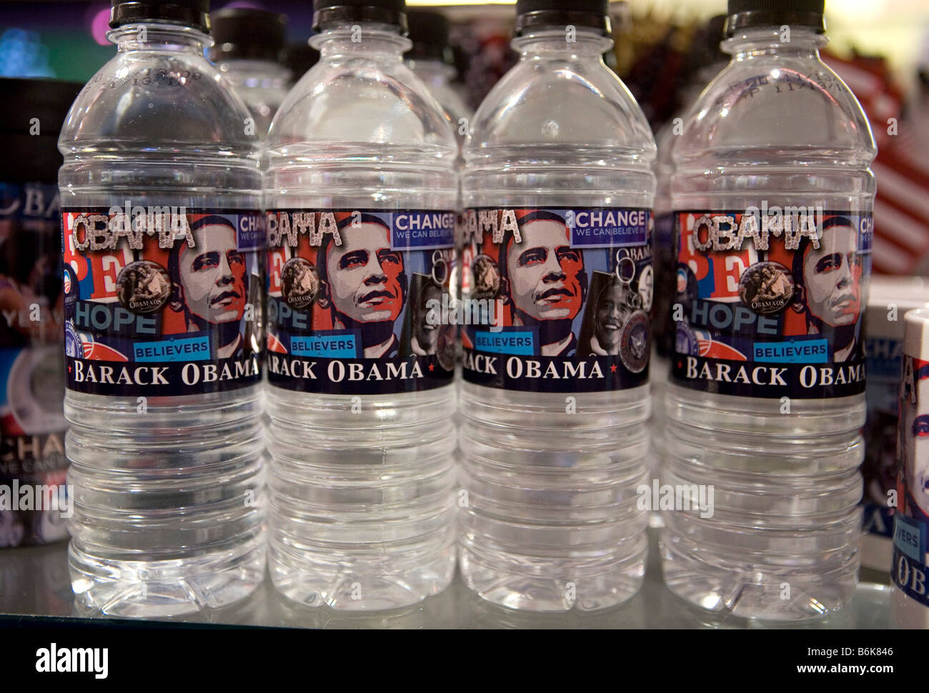 14 December 2008 Washington D C President Elect Barack Obama merchandise Stock Photo