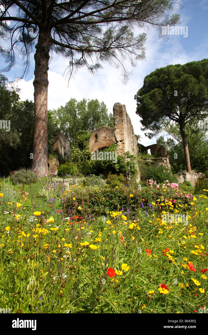 Gardens of Ninfa, Lazio. Italy Stock Photo