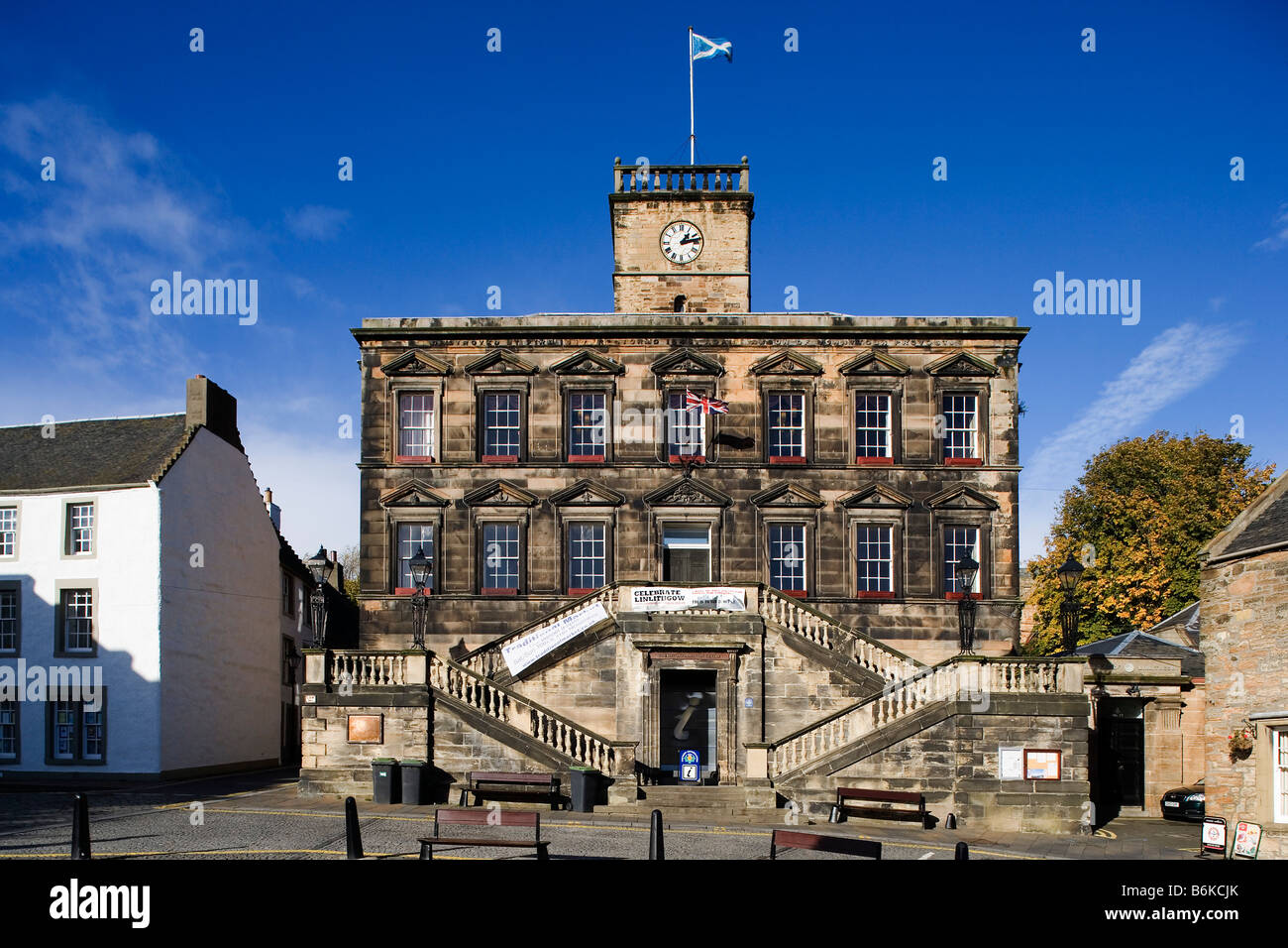 Linlithgow Town Hall West Lothian Scotland UK Stock Photo