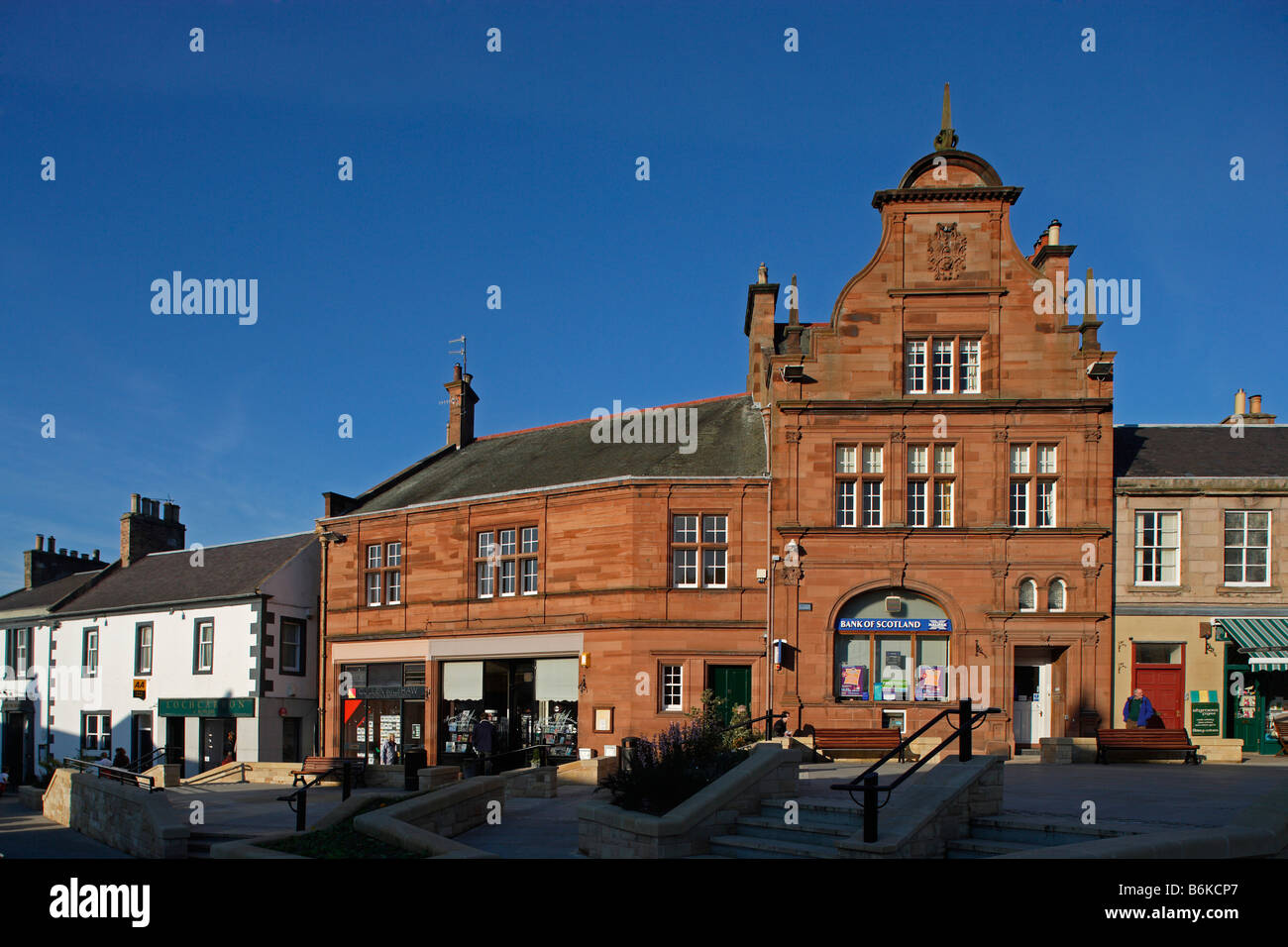 Melrose Market Square Bank of Scotland Rhymers Fayre Coffee Shop