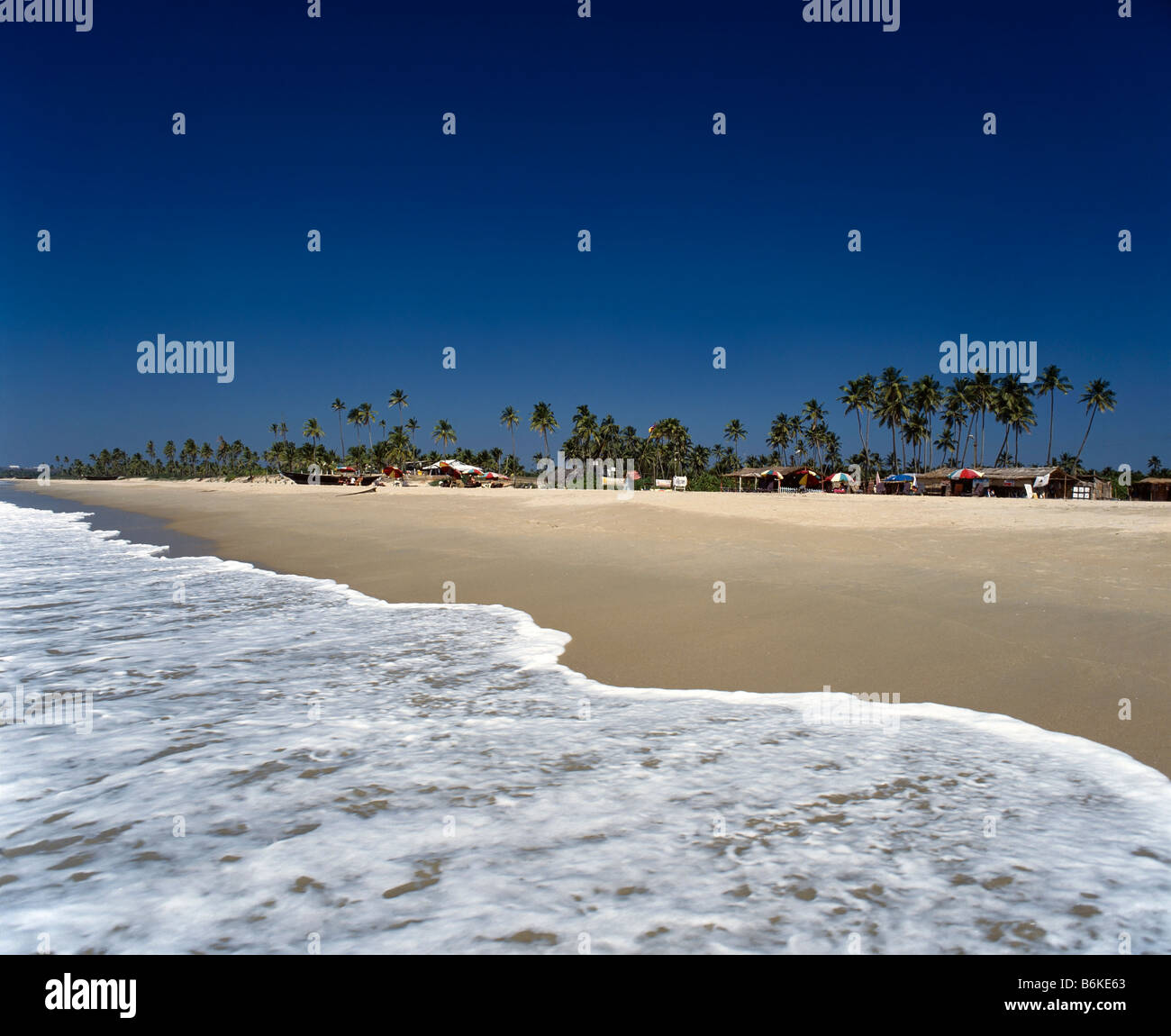 Majorda Beach, Goa, India Stock Photo