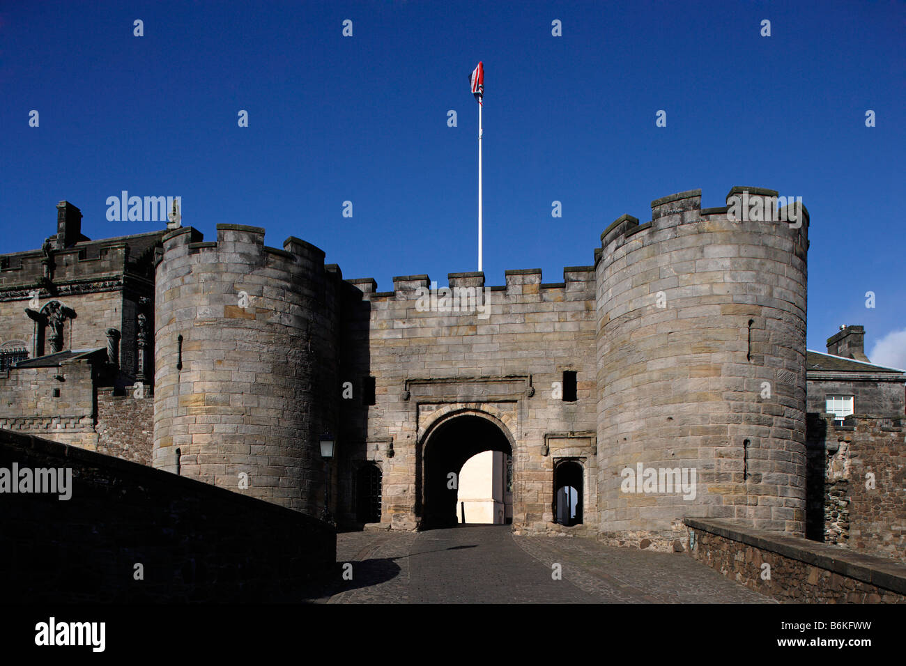 Stirling castle Gatehouse early 16th century Scotland Stirlingshire UK Stock Photo