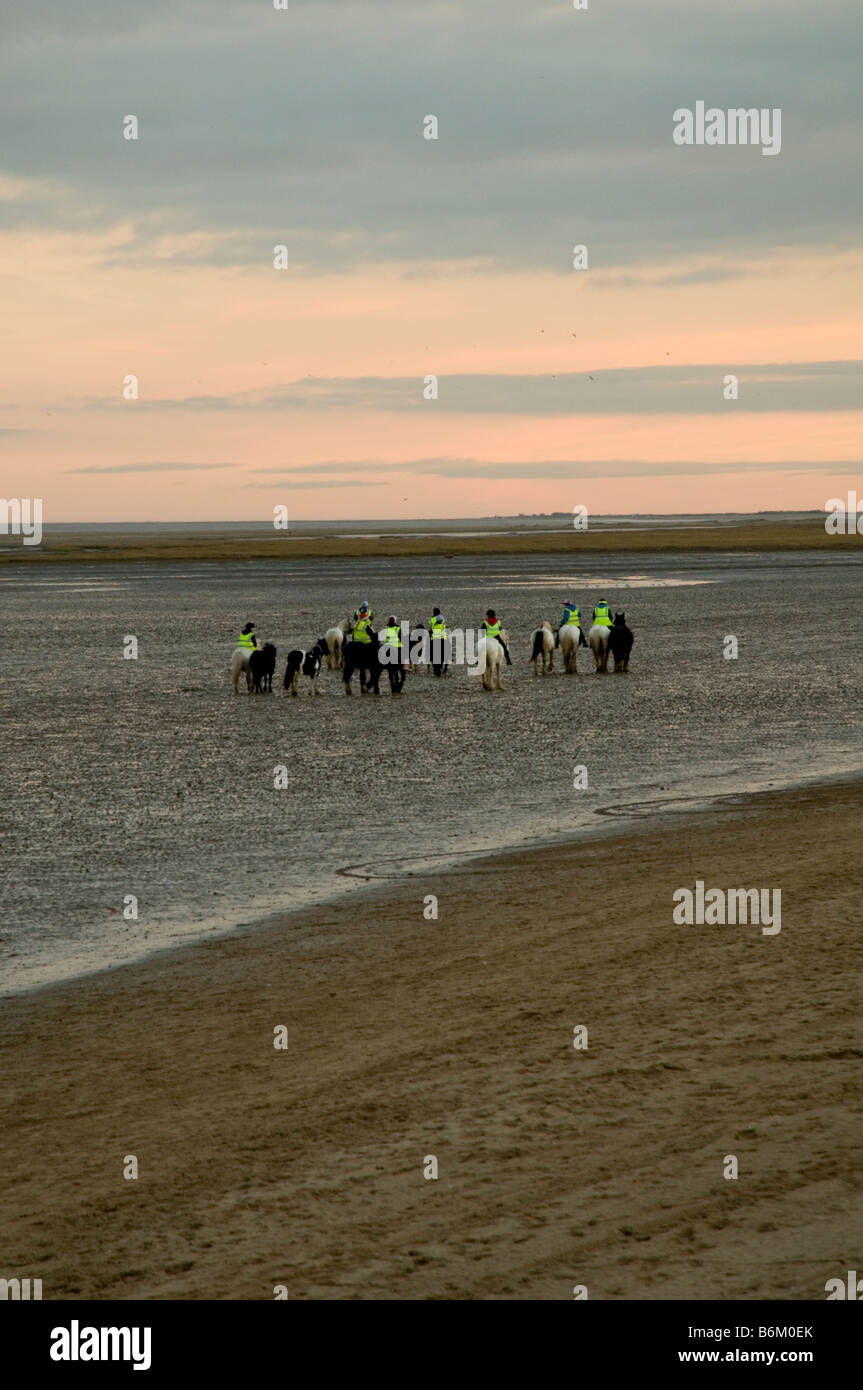 horse riding on cleethorpes beach high vis jackets jacket visibility