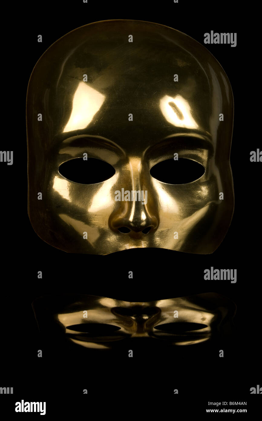 Download Golden Half Face Mask Stock Photo Alamy Yellowimages Mockups