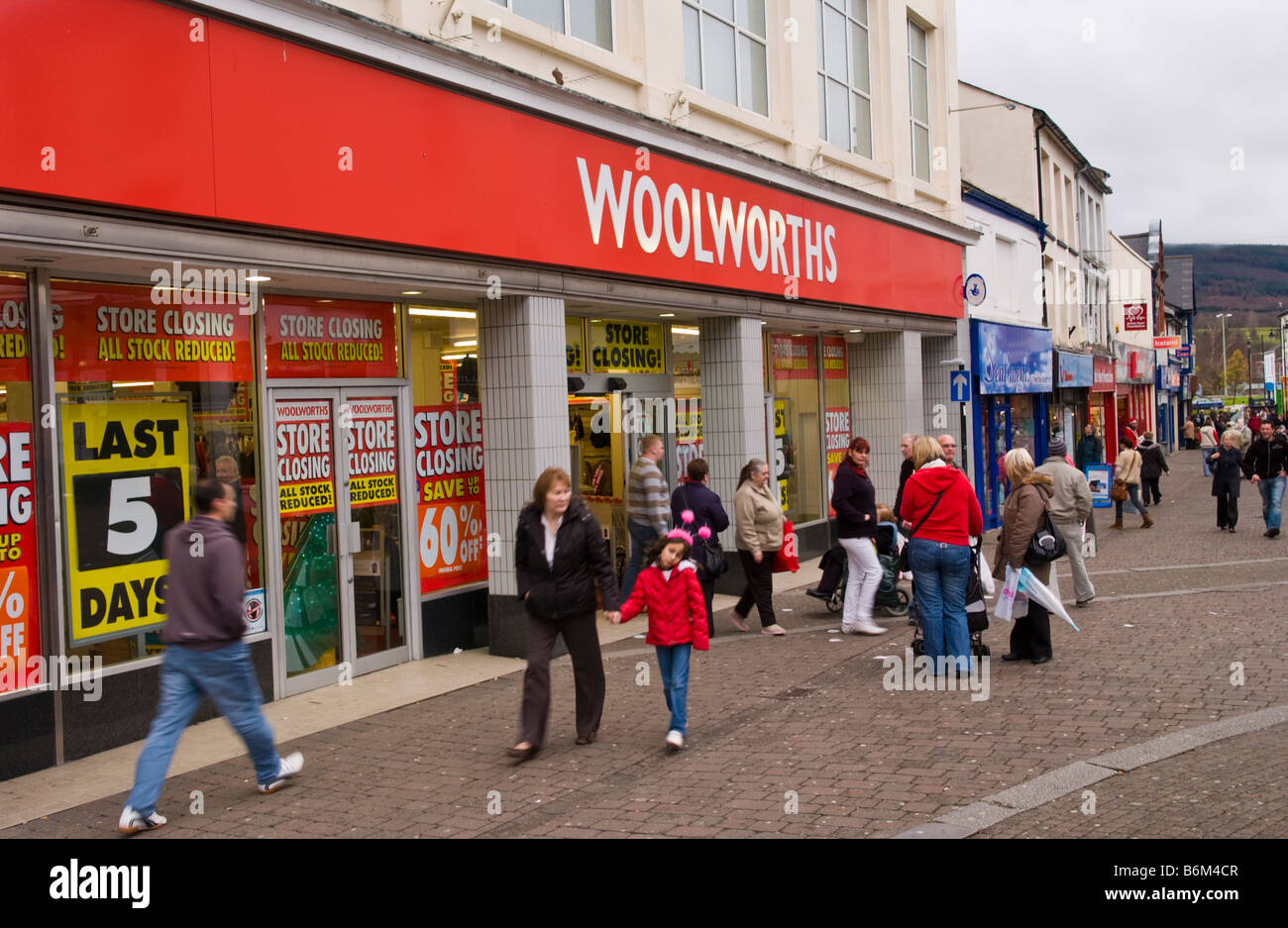 This Woolworths store opened in 1923 Aberdare South Wales UK as with