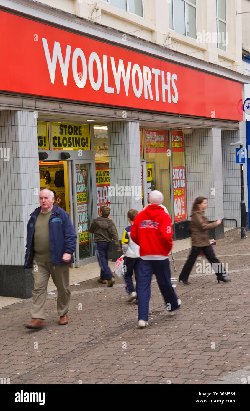 This Woolworths store opened in 1923 Aberdare South Wales UK as with