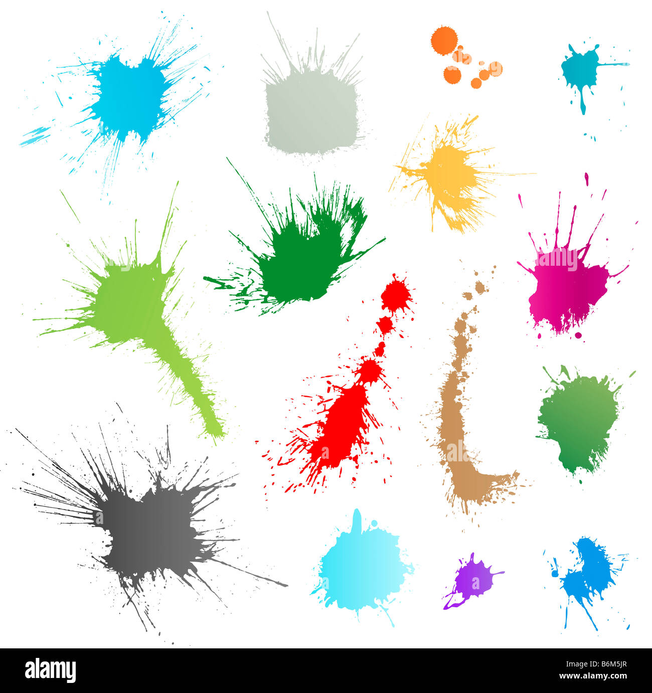 Color coded image Cut Out Stock Images & Pictures - Alamy