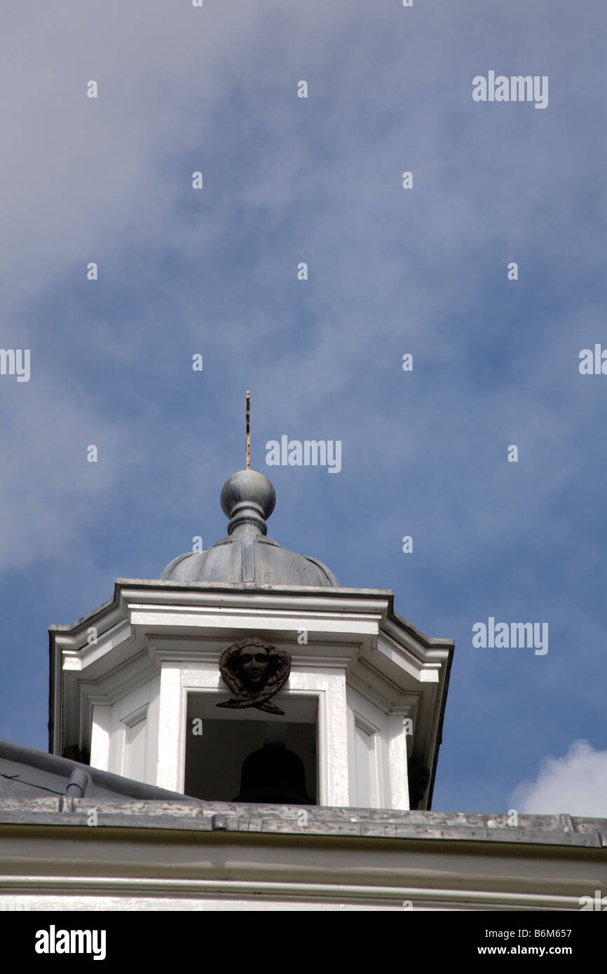 Roof of English baroque style church Stock Photo