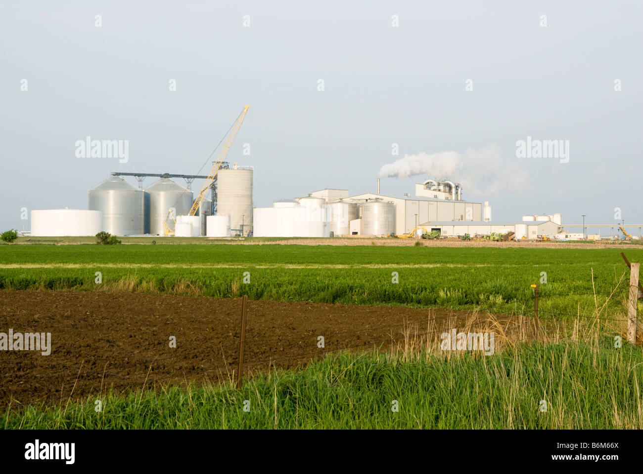 an ethanol plant in South Dakota Stock Photo Alamy