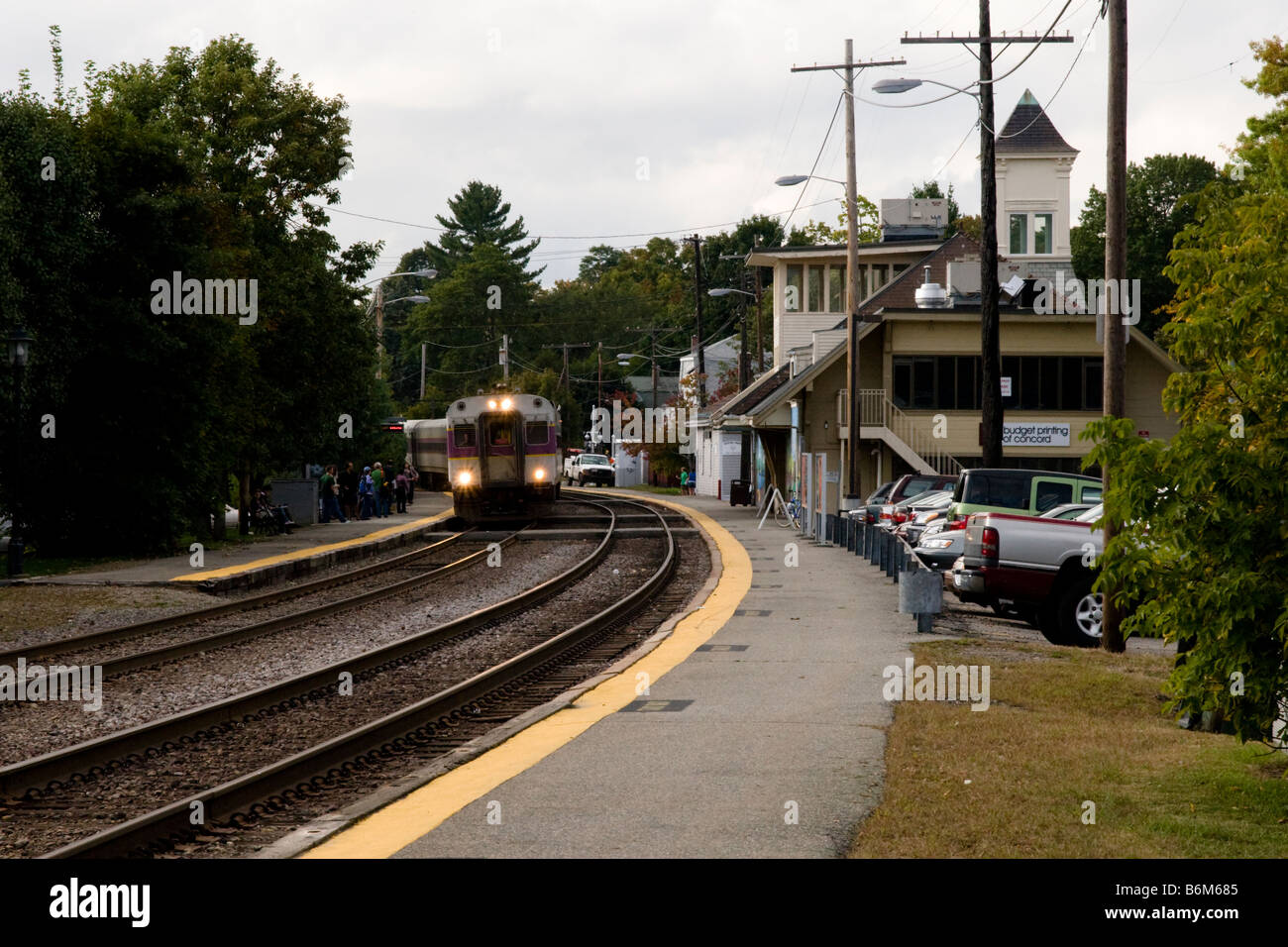 Mbta commuter rail hires stock photography and images Alamy