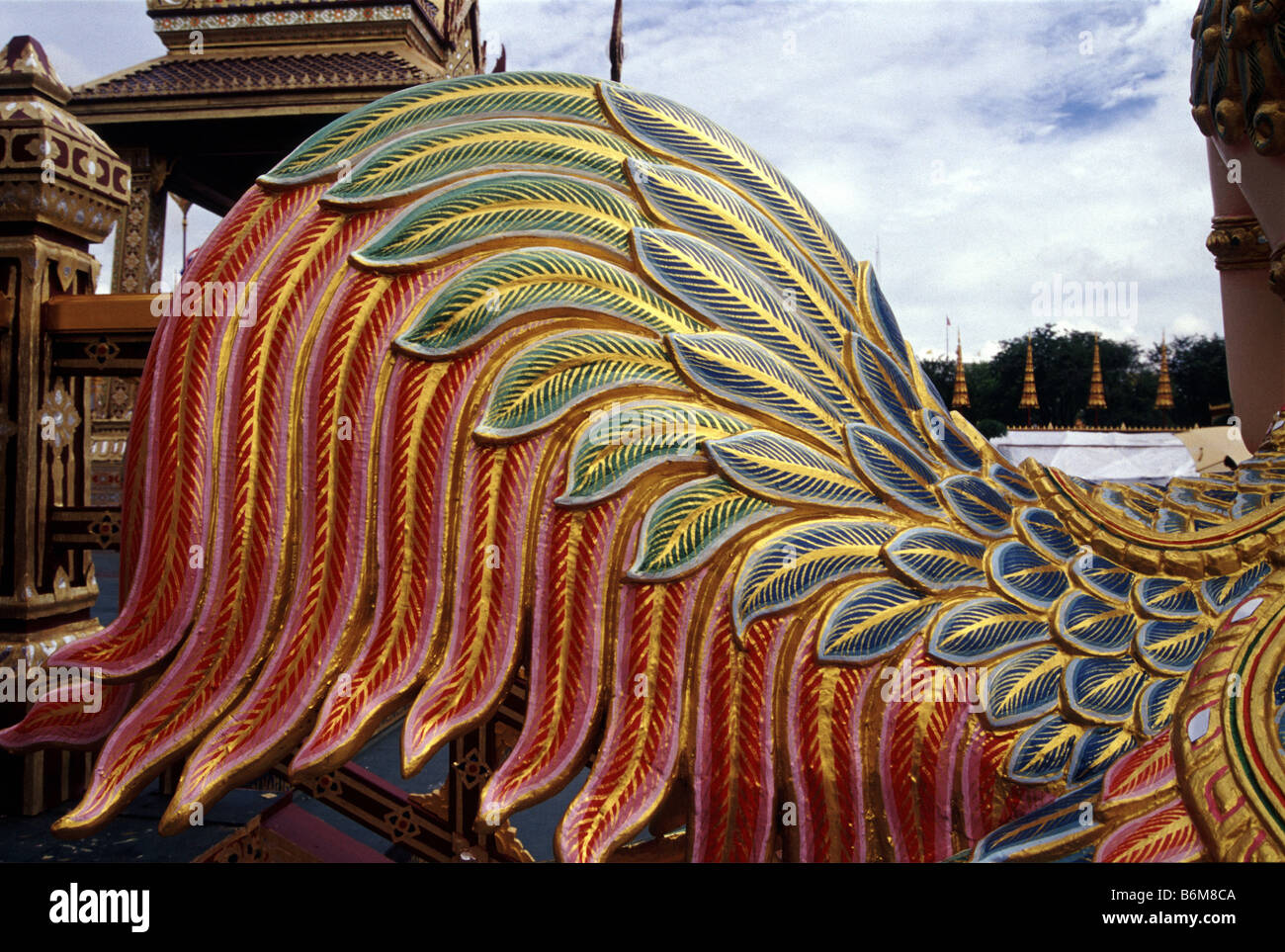 Thai tradition decorative ,The Royal funeral pyre of Thai Princess