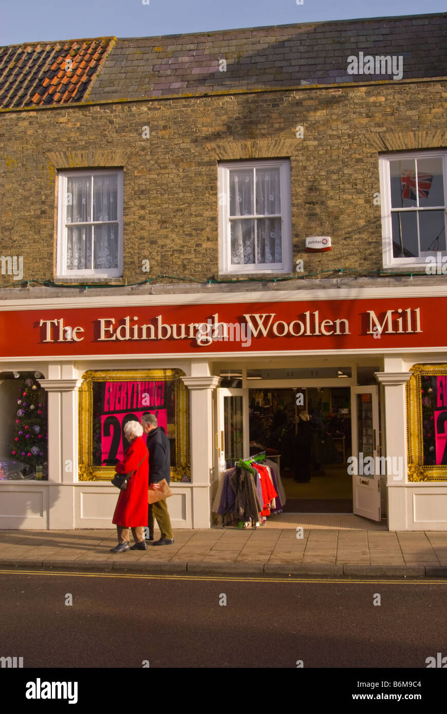 The Edinburgh Woolen Mill shop in Beccles,Suffolk,Uk Stock Photo Alamy