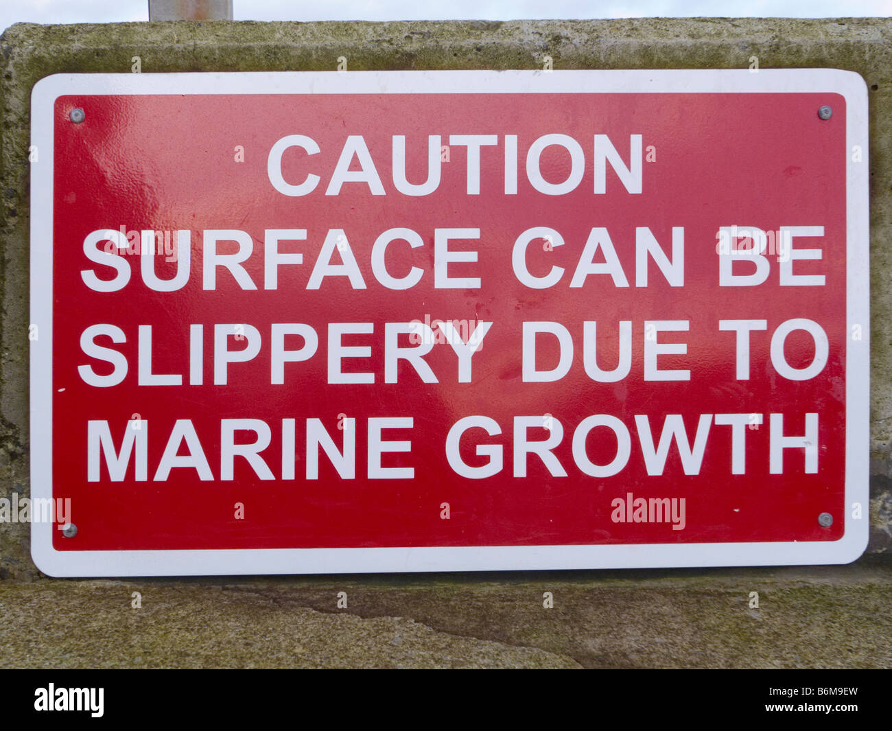 Danger of slipping hires stock photography and images Alamy