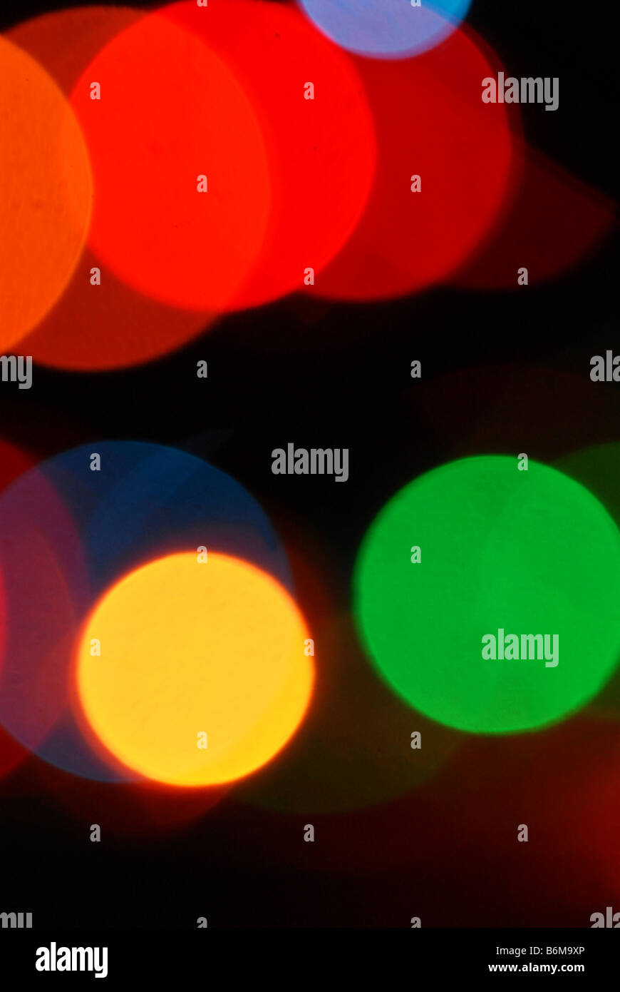 Christmas Lights Close Up Stock Photo Alamy