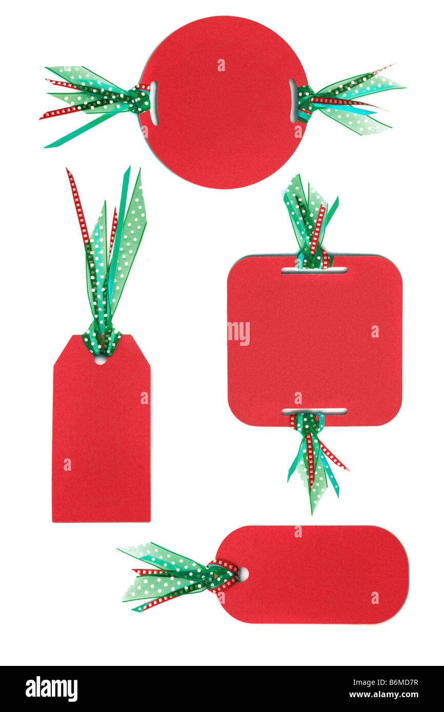 Handcrafted Textured Paper Tags With 3D Ribbon Attached Perfect for Online Digital Scrapbooking