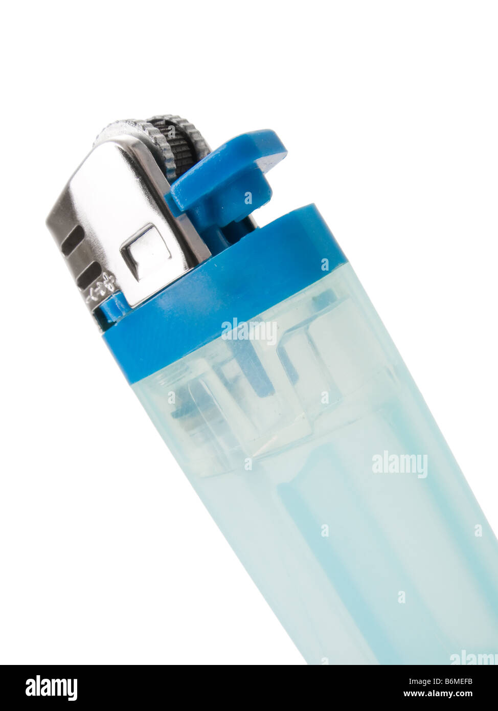 Butane gas lighter close up Stock Photo