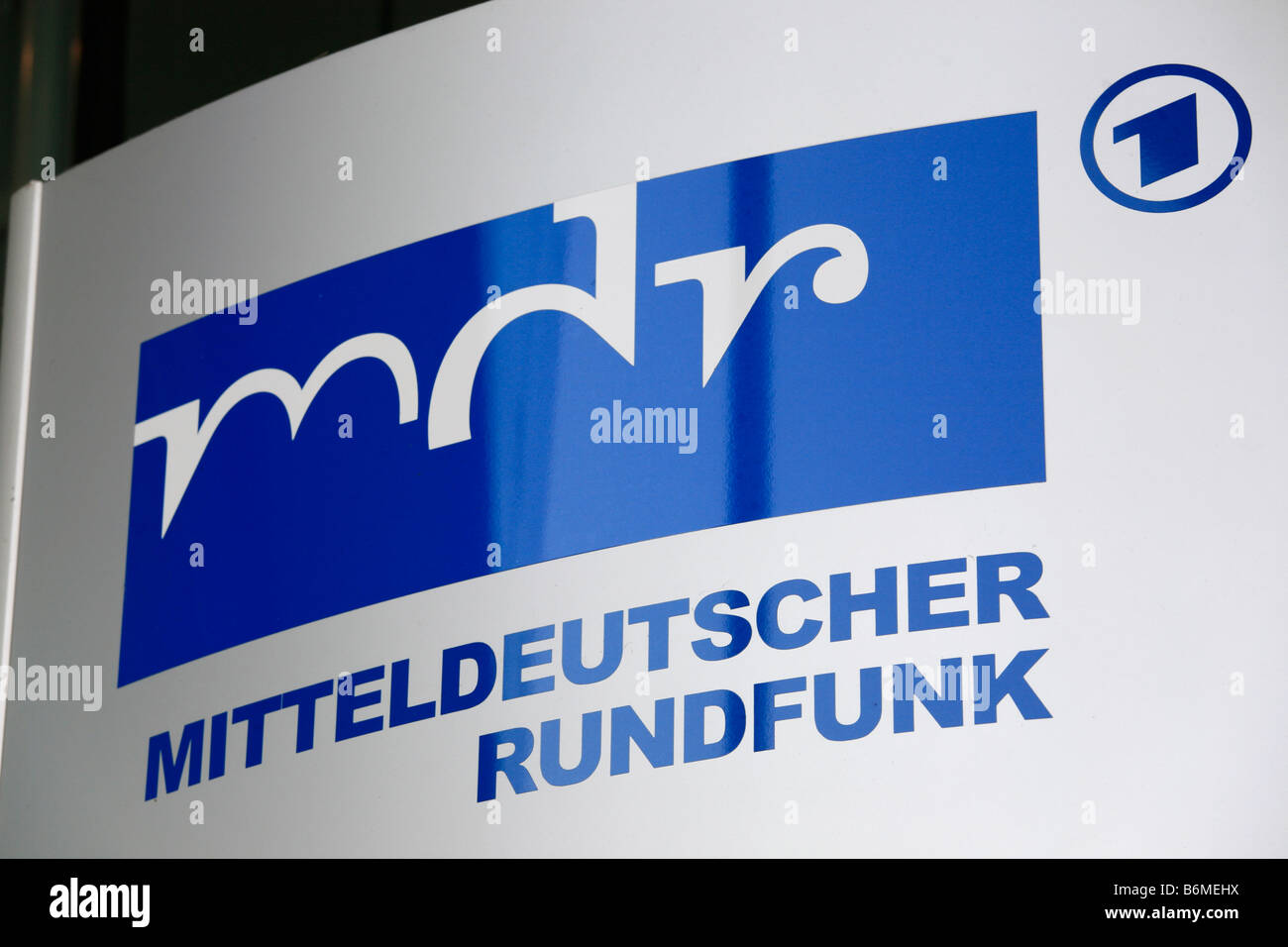 mdr, Mitteldeutscher Rundfunk, Halle (Saale), Germany Stock Photo