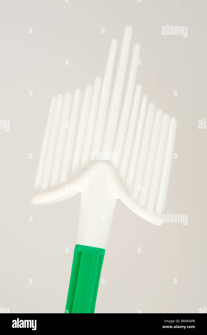 A cervical smear test brush or spatula, used in screening for cancer, UK Stock Photo